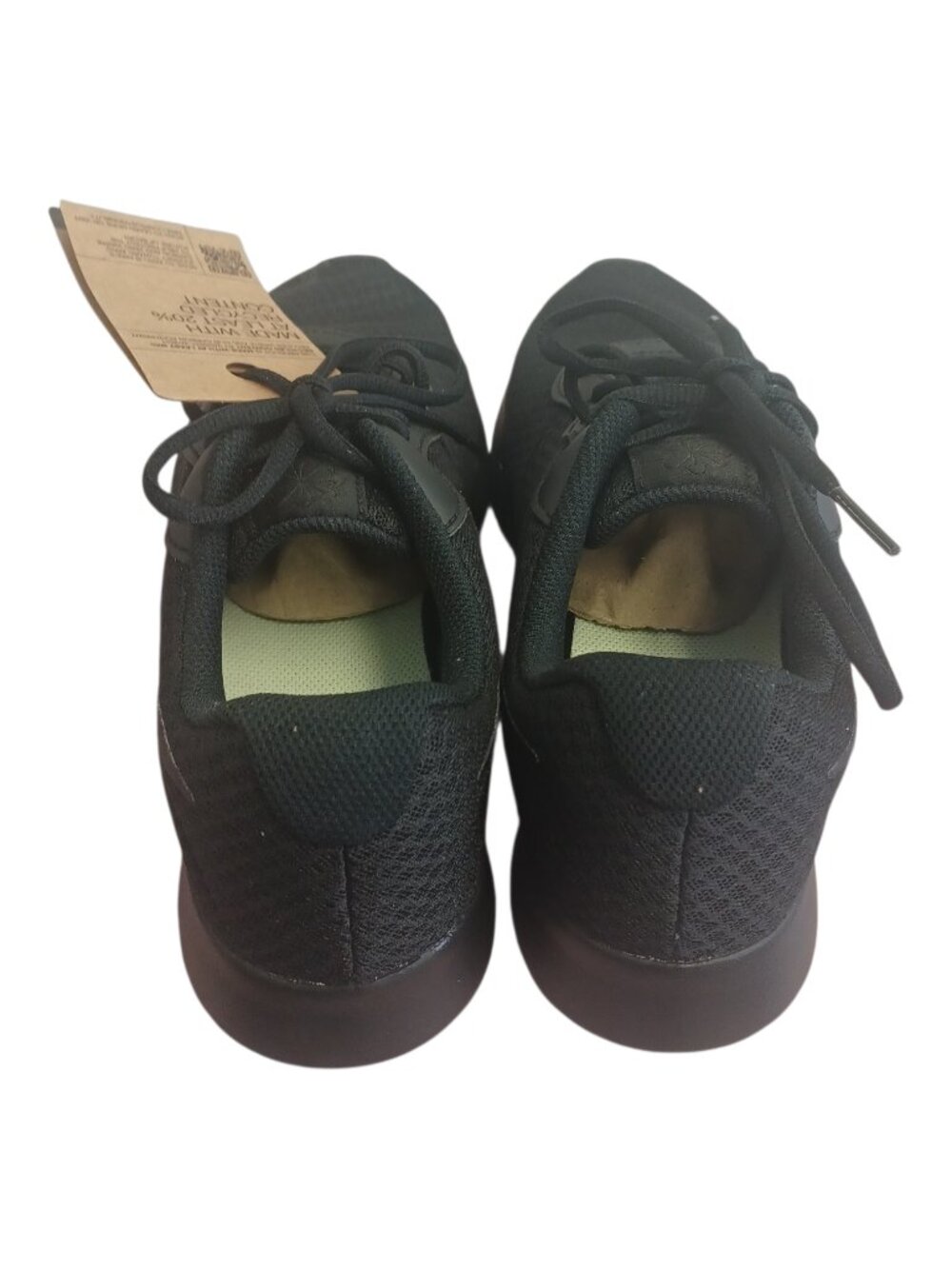 Nike Tanjun Black  Lightweight Mesh Athletic Sneakers Size 9 NWOB - Picture 5 of 10